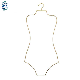 Simple Swimwear Hanger Bikini Conjoined Non-slip Clothes Hanging Clothing Store Seamless Sex Lingerie Display Clothes Rack