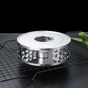 Yangjiang 430 round candle heating base hot tea fruit scented tea tea maker coffee warmer tea warmer