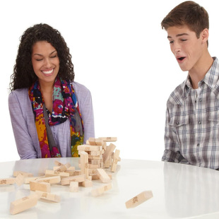 Jenga большие складные блоки многослойные и сложенные игрушки для детских игр для взрослых
