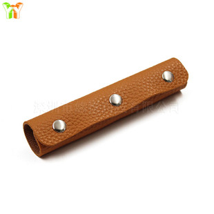Luggage Leather Handle Computer Bag Luggage Handle Pad PU Anti-Lean Handle Shoulder Strap Bag Handle Protective Cover