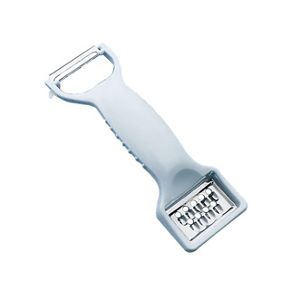 Double-head Stainless Steel Fruit Scraper Household Thickened Cucumber Peel Tool Potato Shredded Peel Grater