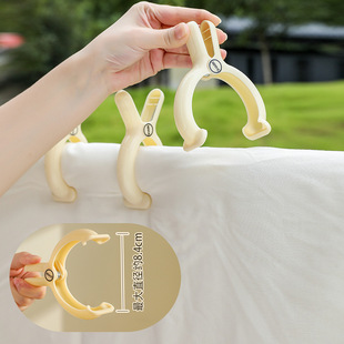 Clip Clothes Drying Clip Strong Windproof Sun Quilt Large Clip Plastic Quilt Clip Household Multifunctional Fixer Drying Clip
