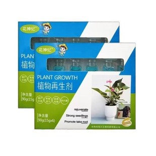 Plant Regeneration Agent Flower Green Plant Potted Plant Universal Light Stick Yellow Fortune Tree Fleshy Growth Nutrient Solution Universal