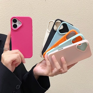 Личи в натуральной оболочке подходит для Apple 16ProMax чехол для мобильного телефона сплошной цвет iPhone15/14 анти-падение защитный чехол X
