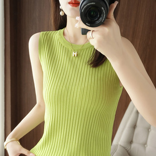 Ice Silk short sleeve t-shirt for women 2023 Summer new loose solid color casual T-shirt knitted thin half sleeve ice top