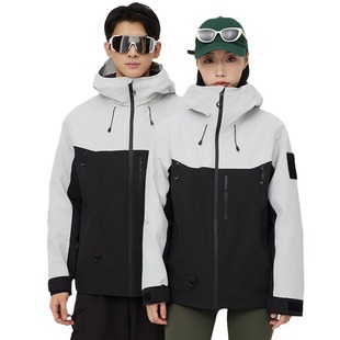 New Style Men's Three-in-One Warm All-Match Detachable Windproof Waterproof Adhesive Clothes Women's Mountaineering Clothes