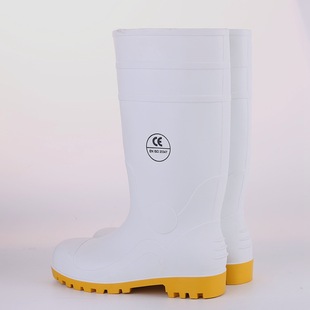 Guangdong manufacturers supply steel Baotou anti-smashing rain boots anti-smashing anti-stab anti-slip acid and alkali resistant industrial and mining safety labor protection rain boots