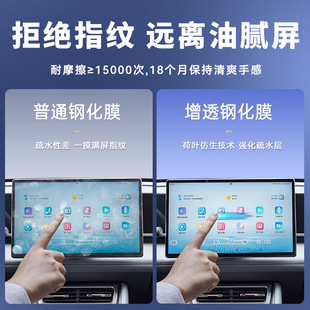 Подходит для BYD Qin L внутреннего экрана гибкая закаленная пленка AR проникает во взрывозащищенный защитный пленка декоративные принадлежности