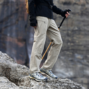 Spring and Summer New Men's Tooling Rushsuit Straight Pants Outdoor Water-repellent Wear-resistant Breathable Fashion Trousers Quick-drying Pants for Women