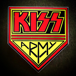 KISS армия поцелуй Группа брошь рок группа Метал Музыка панк стиль эмаль металлический рюкзак булавка