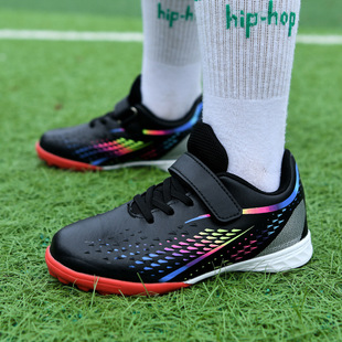 Cross-border children's new football shoes teenagers Velcro men and women non-slip professional broken nail training sports shoes wholesale