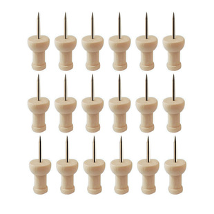 Color I-shaped nail painting Thumbtack Cork nail solid wood Thumbtack creative plastic I-shaped nail in stock