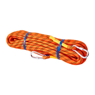 Aerial work safety rope double hook speed rope polyester emergency rescue escape rope cross-border suppliers wholesale