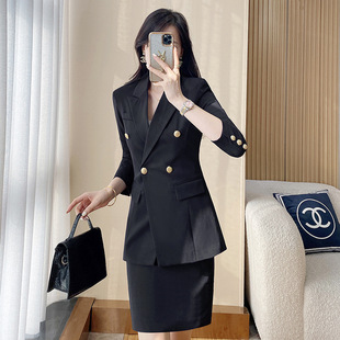 Suit suit Women's High-end Spring New Business Wear Suit 2025 Temperament Interview Dress Work Clothes Suit