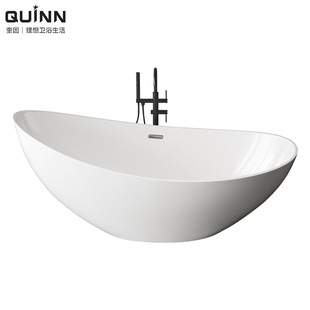 Quinn Moon Crescent Acrylic Bathtub Seamless Hotel Home Homestay Internet Red Japanese Independent Bathtub