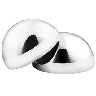 1.5mm thick stainless steel ball mirror decorative hollow ball hemispherical metal decorative head 304 stainless steel semicircular ball