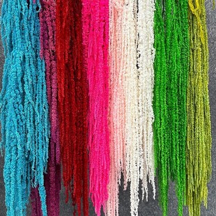 Hanging Rice Eternal Flower Wedding Lover Tears Hanging Spike Soft Furnishings Wedding Set Decoration Fake Flower Material Real Flower Dried Flower