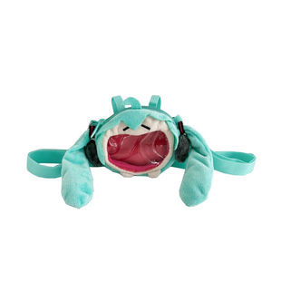New Hatonic Future Pain Bag Bilibili Cute Smile Change Storage Bag Red Envelope Crossbody Mini Cartoon