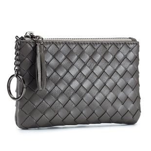 Vintage All-match Wallet Women's 2025 New First Layer Cowhide Card Holder Two-in-one Thin Multi-card Zipper ID Holder
