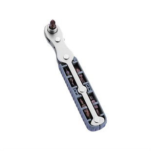 Household Disassembly Repair Ratchet Wrench Set Cross-shaped Screwdriver Set 12-piece Set Ratchet Screwdriver