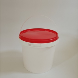 Manufacturers WhoLesaLe 5L Transparent Food BarreL Sesame Paste Paint ChemicaL PP with Cover SeaL Anti-faLL PrintabLe