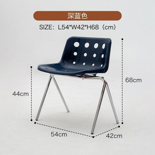 Internet Celebrity Cheese Cheese Chair Middle Ancient Dining Chair Ins Home Makeup Chair Designer Cream Style Dining Table Chair Backrest Stool
