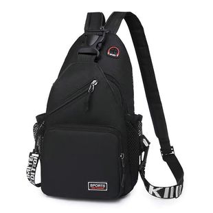 Multifunctional Sports Waterproof Chest Bag Men's and Women's All-match Crossbody Bag Korean-style Large Capacity Casual Shoulder Backpack