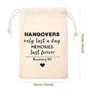 Трансграничная вечеринка Hangoverkit похмелье набор хлопчатобумажная веревка шнурок карман источник завод спот оптом