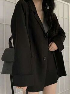 Women's Suit Jacket for Spring and Autumn 2024 New Style Fashionable Korean Style Loose Small Suit Student Trend