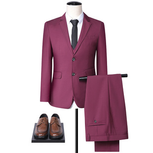 Spring and Autumn suit suit men's and women's same style plus size suit suit men's formal wear bank sales business work clothes Hotel