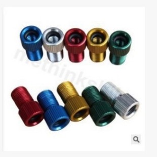 Bicycle road car air nozzle conversion mouth method to American French mouth to American mouth anode colorful single price