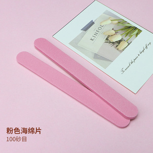 One-customer-one-use replaceable disposable sandpaper file sponge file steel sheet tearable sandpaper file steel core nail polish file