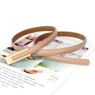 Women's High-end Fashionable Simple Belt Waist Decoration dress Korean-style All-match Tight Waist Thin Belt Women
