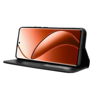 Применимо к OPPO Realme 12 Pro Чехол для мобильного телефона Realme 12 + кожаный чехол Магнитный защитный чехол с откидной картой