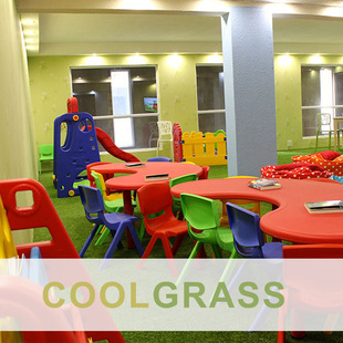 Kindergarten artificial lawn is soft and skin-friendly, super-dense, wear-resistant, weather-resistant and odor-free, stadium, kindergarten artificial lawn