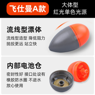 Electronic Apollo Float Float Sea Fishing Electronic Luminous Apollo suit Arata Fishing Float Double Luminous Float Fish Float
