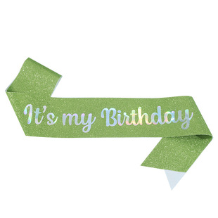 Новый Блестящий церемониальный пояс It's My Birthday Belt Ball Аксессуары для ремня на плечо