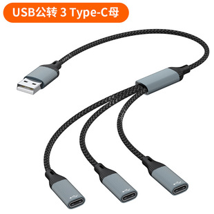 Трансграничный USB одна точка три на type-c делитель сотовый телефон планшетный компьютер адаптер один перетащить три HUB концентратор