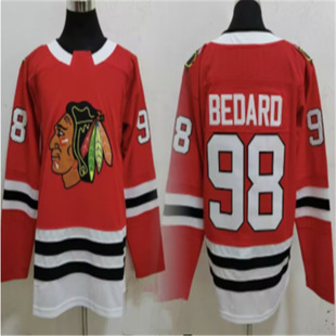 NHL Ice Hockey Jersey Blackhawks Oilers Knight Maple Leaf Capital Zongzi Bear Rangers Sharks Devil Hockey Jersey