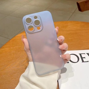 Применимо iPhone16 ультратонкий матовый чехол для телефона Apple 15PROMAX все включено объектив голый чехол ручной защиты