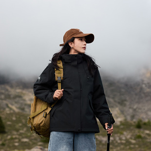 DuPont three-proof assault clothing women's new outdoor three-in-one two-piece men's windproof waterproof warm work clothes custom