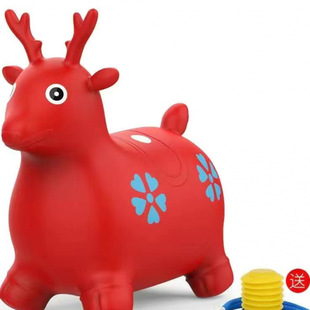 Chen Tai Jumping Horse Inflatable Horse Baby Baby Mount Horse Extra Large Thickened Children's Toy Horse Animal Pima Large Size