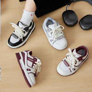 Boys' Sneakers 2025 Spring New White Shoes Low-top Girls' Fashion Korean Casual sneaker Children's Trendy Shoes