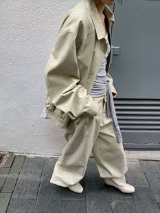 [2/6 NEW] Fried Wash Cotton Jacket Coat