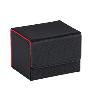 Factory direct leather poker game king three kingdoms kill card storage box table game dustproof protection game card box