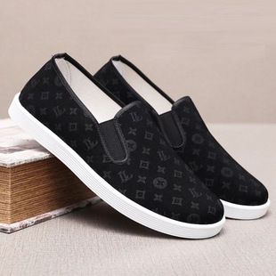 Men's Shoes Autumn New Men's Casual Shoes Fashion Trend Slip-on Lazy Shoes Old Beijing Cloth Shoes Dad Shoes