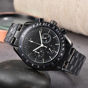 Aliexpress Eurasiest Explosive Men's Quartz Watch High Quality Six Needle Casual Fashion Luminous Steel Band Watch Wholesale