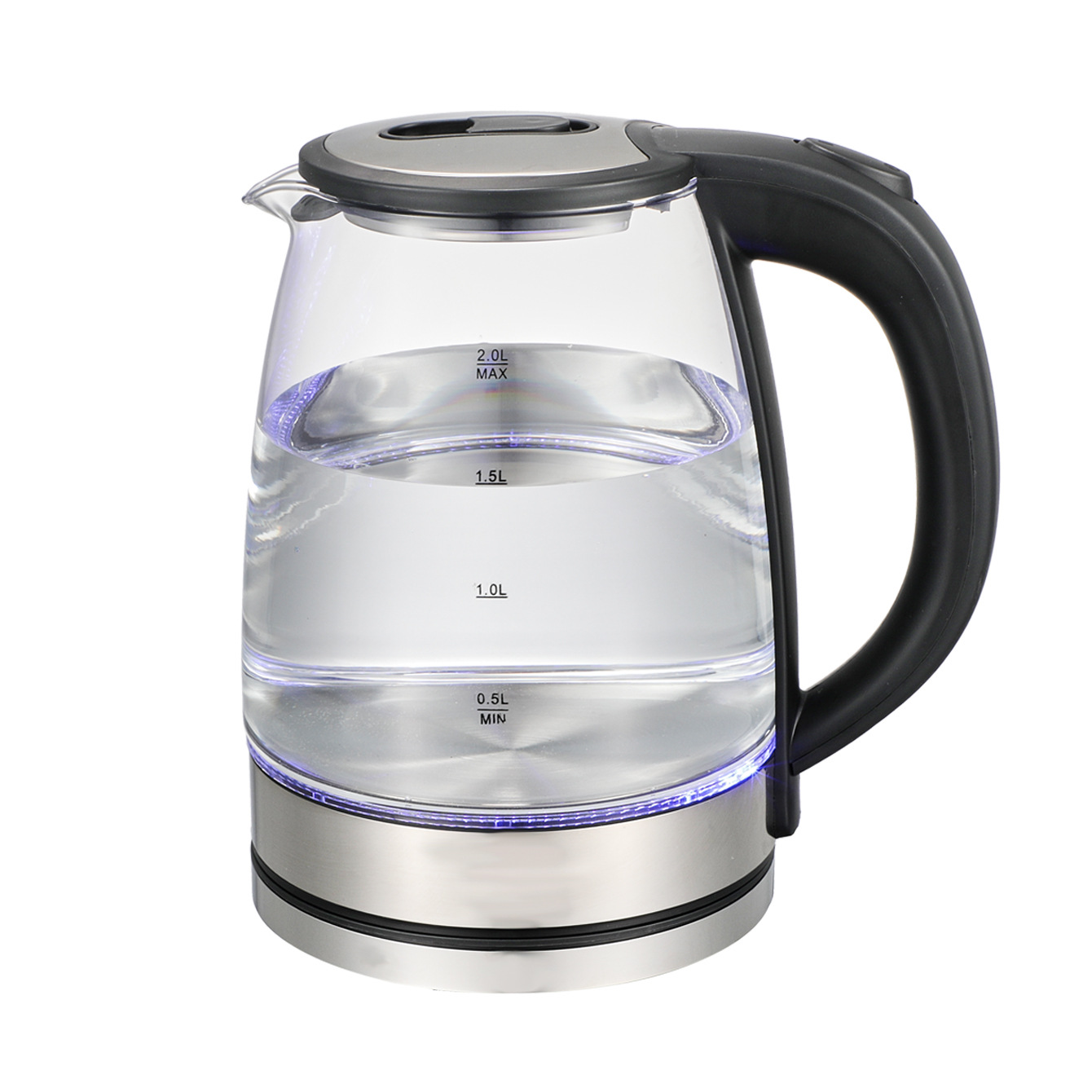Cross-border 110V electric kettle stainless steel kettle household insulation kettle automatic power off double-layer anti-scald