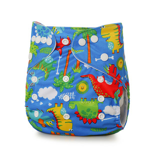 Baby Diapers Digital Printing Leak-Proof Diapers Baby Washable Diaper Pants Children's Diaper Training Pants Diapers