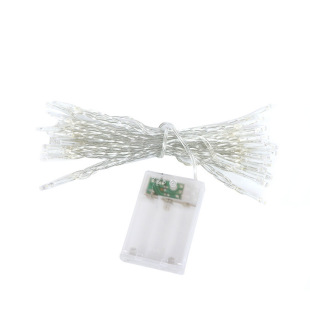 led battery box light string indoor atmosphere layout colorful lights flowers birthday proposal romantic atmosphere battery box light string